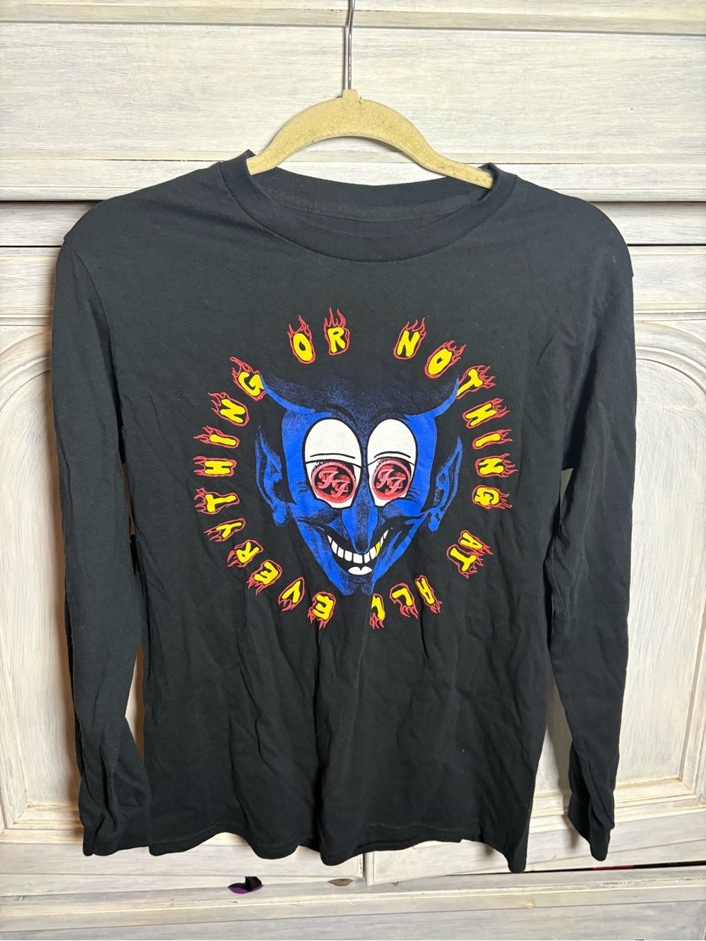 Foo Fighters Everything or Nothing at All 2024 Tour Long Sleeve T-Shirt Concert